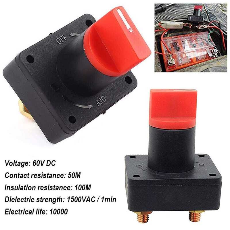 Battery Auto 12V 36V 24V Car Main Power Isolator Disconnect Cut Off
