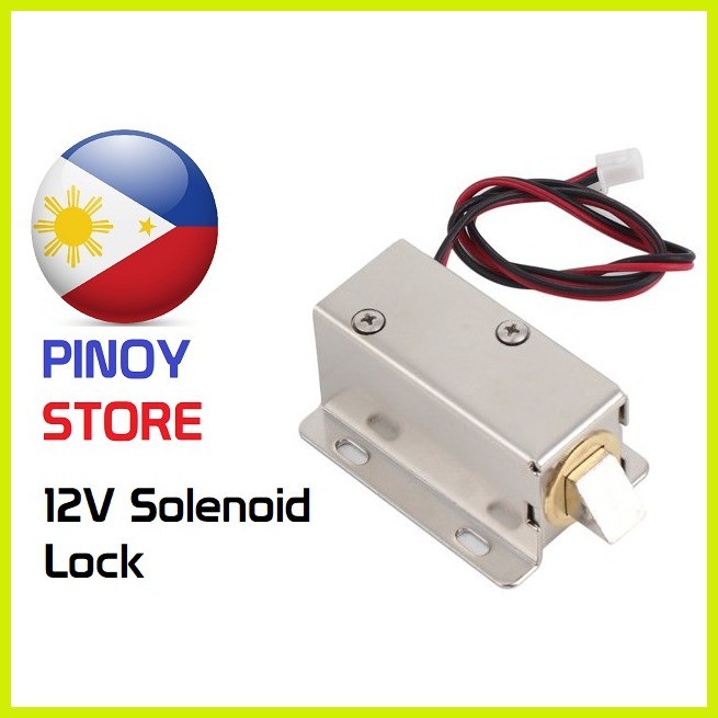 12V solenoid Lock normally locked good for Arduino, raspberrypi or ...