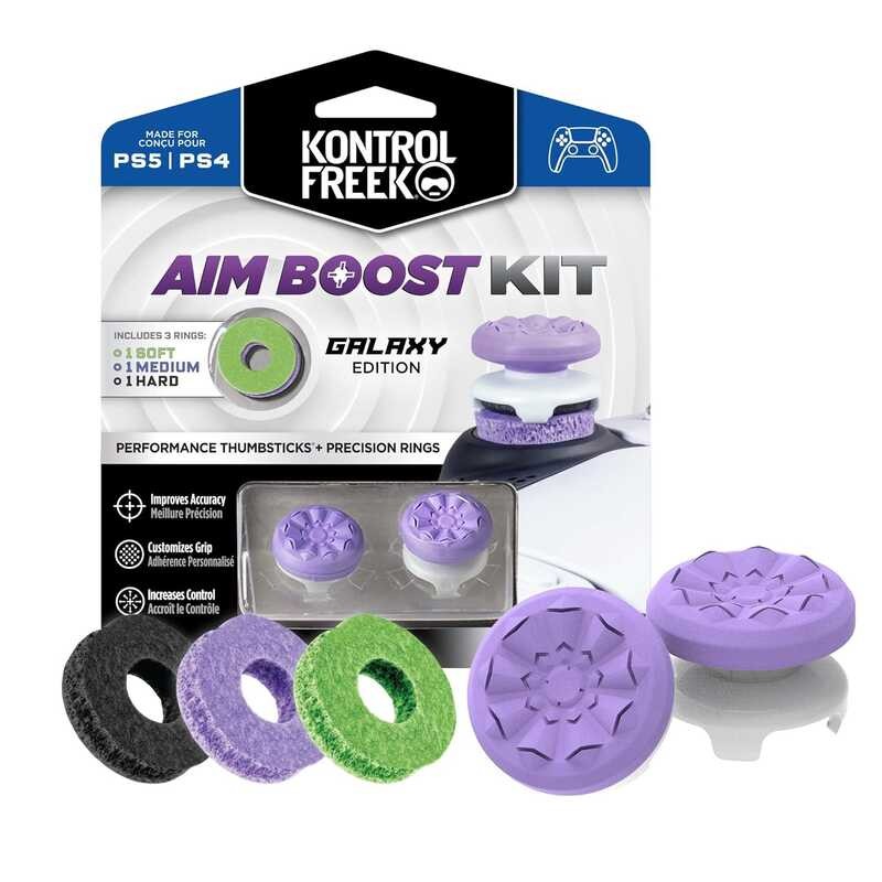 Aim Boost KontrolFreek Kit for 5 (PS5) PlayStation 4 (PS4) Controller