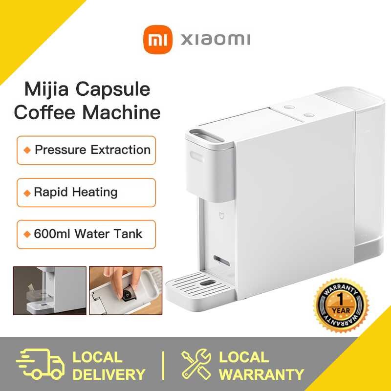 XIAOMI MIJIA S1301 Automatic Hine Espresso Capsule Coffee Maker ...