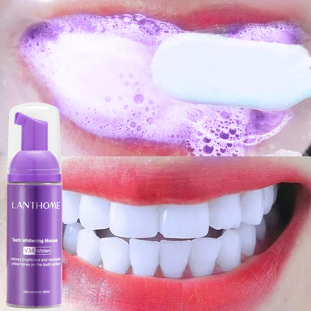 Dental Calculus Remover Whitening Teeth Mousse Toothpaste Mouth Odour ...