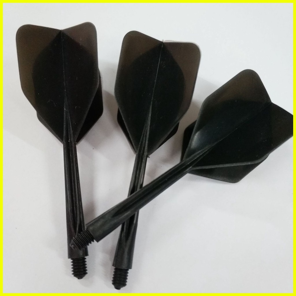 ROST T19 Carbon Integrated Dart Shaft And Flight Standard Shape Red Flights With Red Shafts