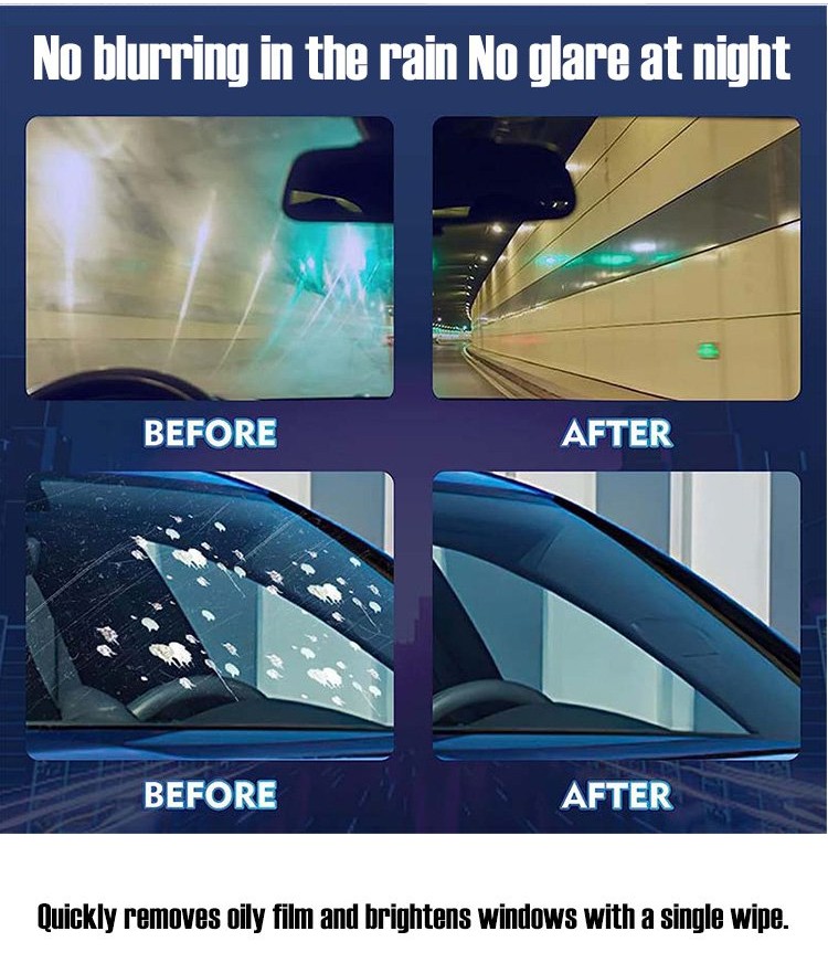 [Strongly Remove] Car Dirt Windshield Glass Oil Film Remover/Automotive