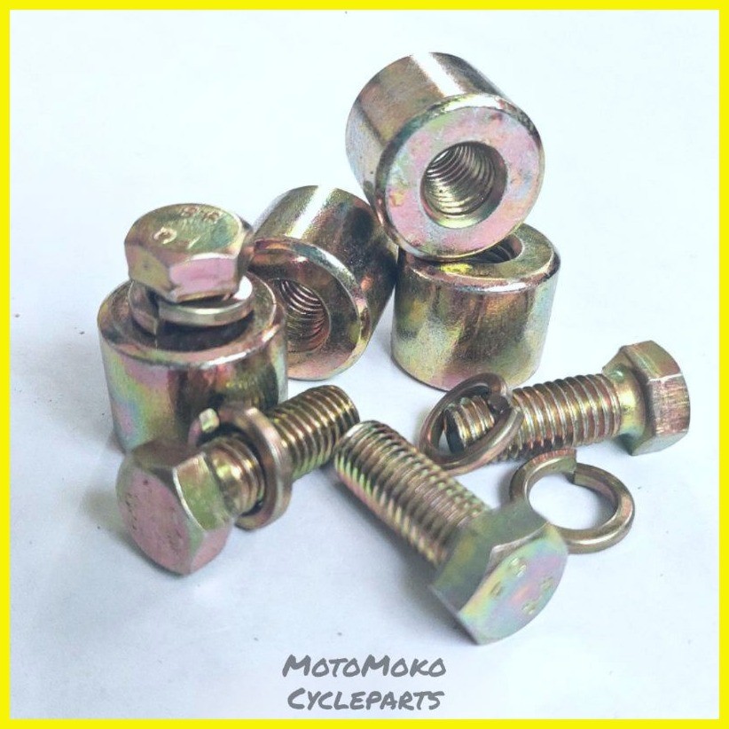 4 Pcs Set Rear Hub Bushing for TMX 155 Rubber / Steel | Shopee Philippines
