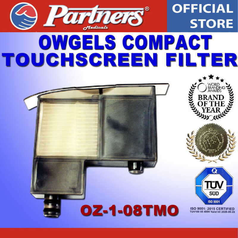 Owgels FILTER Compact Touchscreen Oxygen Concentrator With Atomizing ...