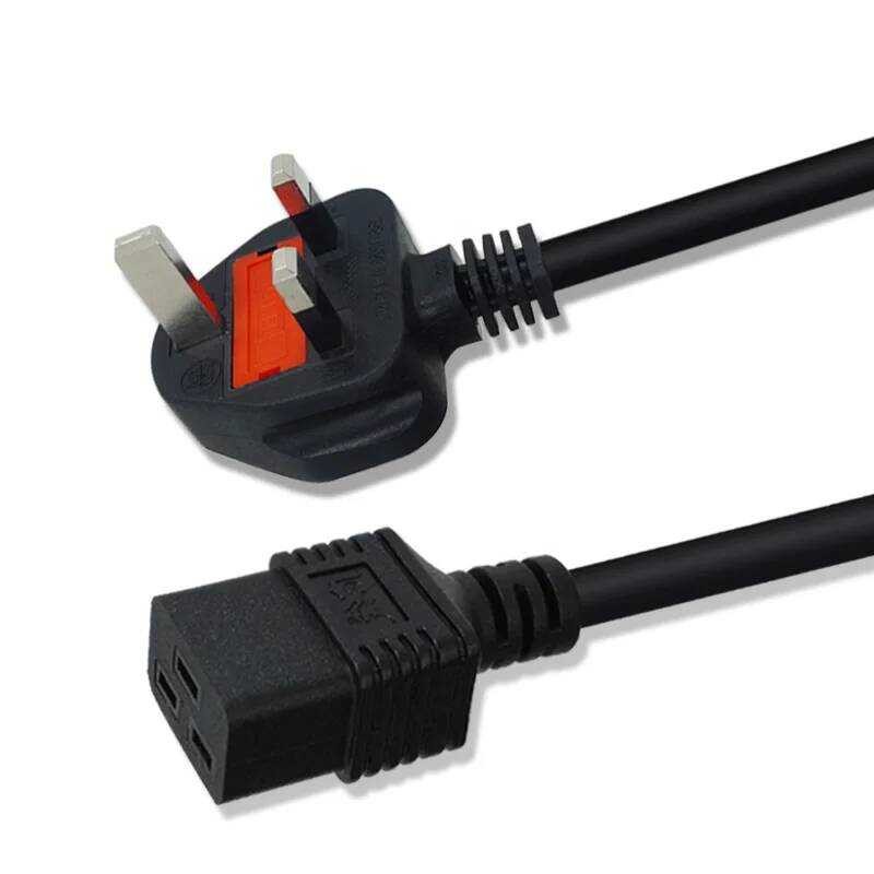 ICE Db 2 320 C19 To UK Extension Cord For UPS PDU Connected AC Power ...