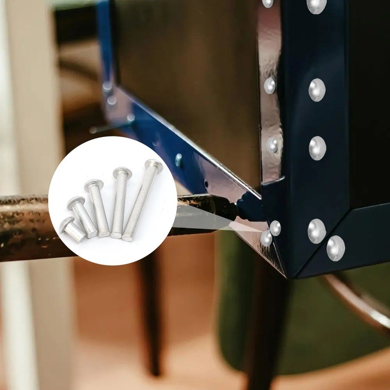 Quick-Install Hammer Rivets for Concrete & Wood | Aluminum Knock-On ...