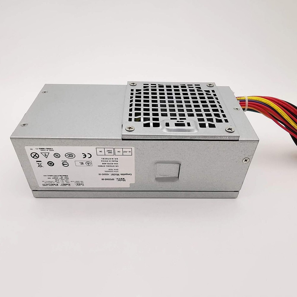 Alimentatore OEM D250AD00 250W PSU compatibile con Optiplex 990 790 390 3010 per sistemi desktop ultra sottili