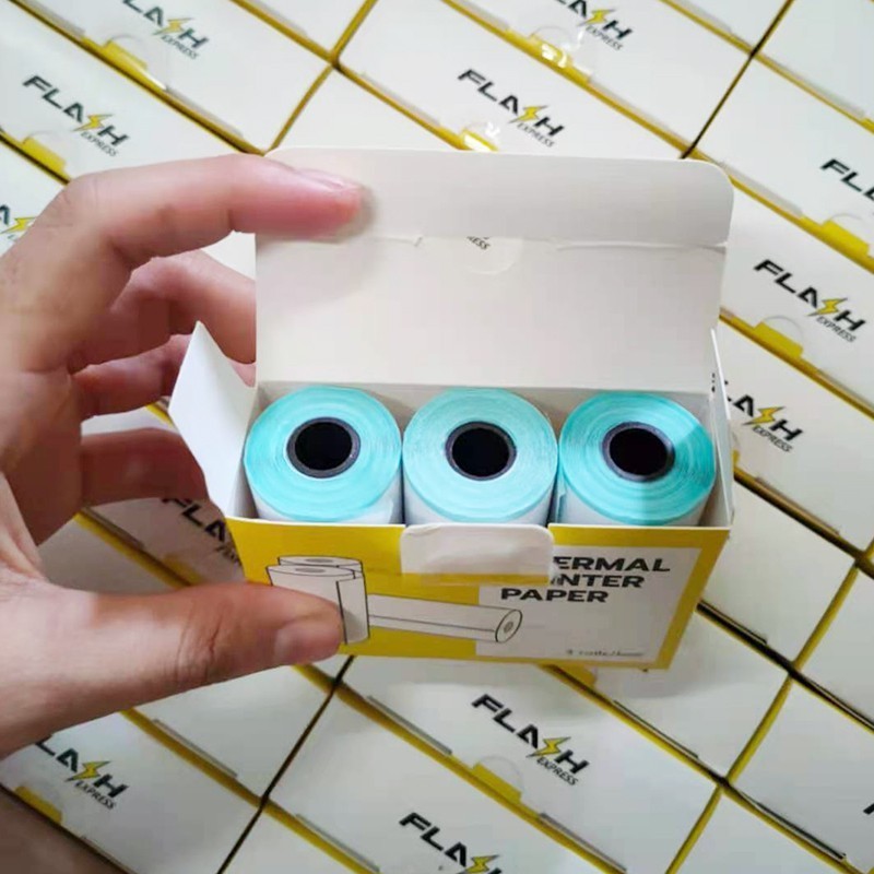 Flash Express 96 Rolls Sticker Thermal Printing Paper 57x30mm | Shopee ...