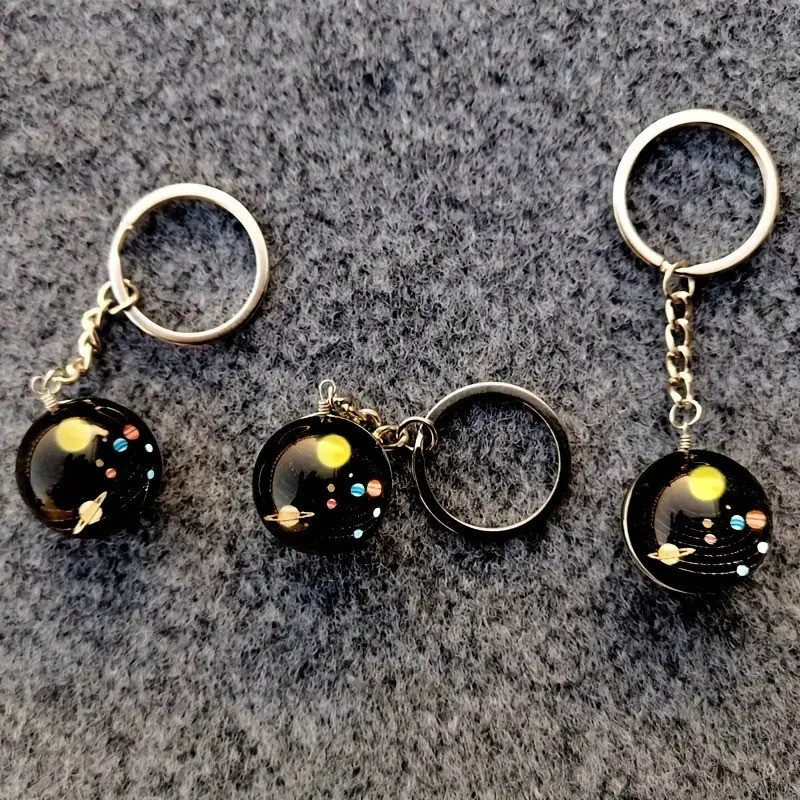 Fashionable Keychain With Nine Major Planets In The Solar System For ...