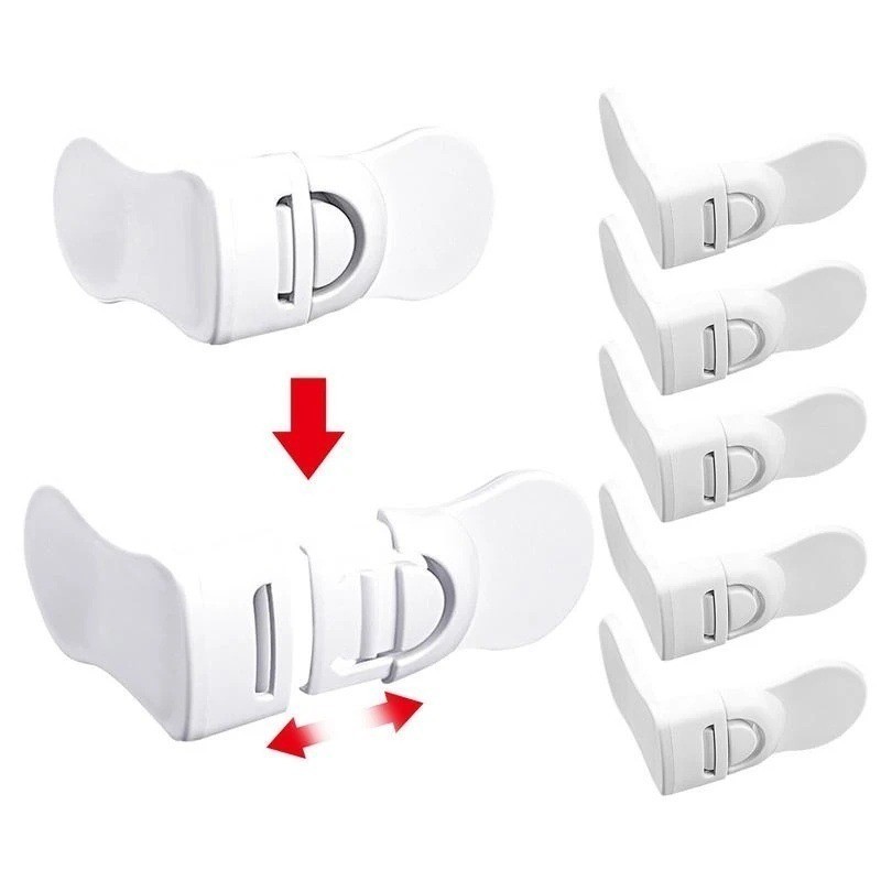 1/3/5Pcs Children Safety Drawer Lock / Kids Anti-Pinching Hand Cabinet ...