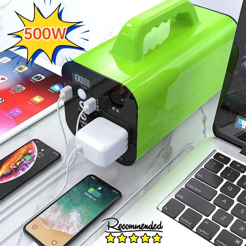 Portable Station Φ 80000Mah 500W Generator Battery Outdoor Camping