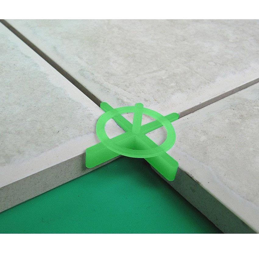 100pcs Construction Tools Tile Spacers Cross Tile Leveling System ...