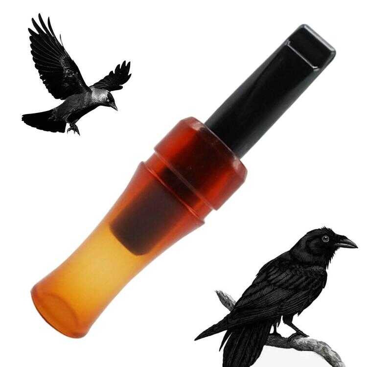 Hunting Authentic Bird Realistic Sounds Brown Call Crow Luring Whistle ...