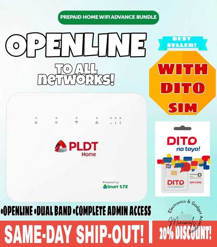 PLDT OPENE PREPAID WiFi Boosteven CAT 6 Walang Monthly Fees