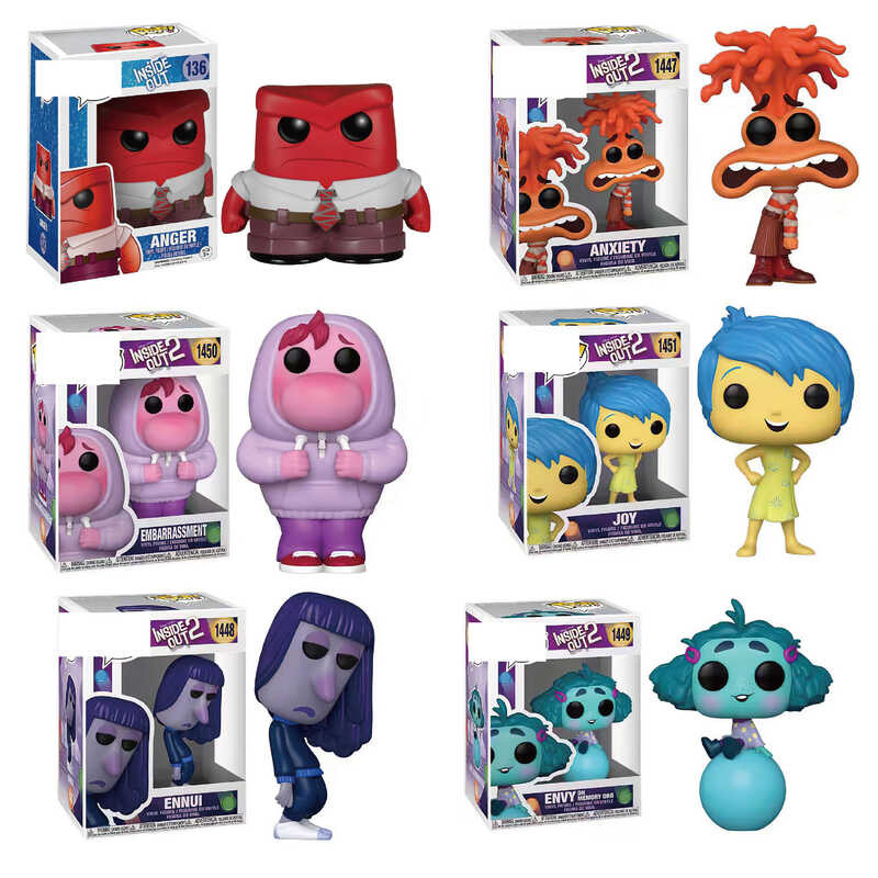 POP Hots FunKo Inside Out 2 Anime Figure Film Version Edition Action