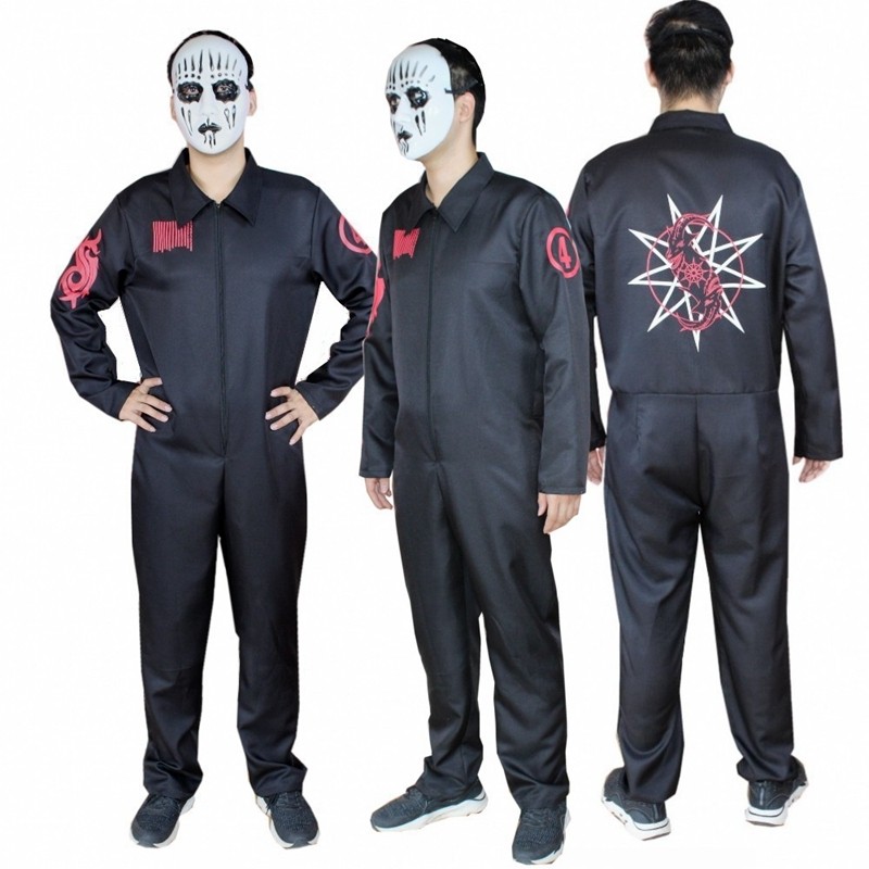 Slipknot Cosplay Costume Loose Jumpsuit Halloween Party Prop Adult - Foto 7