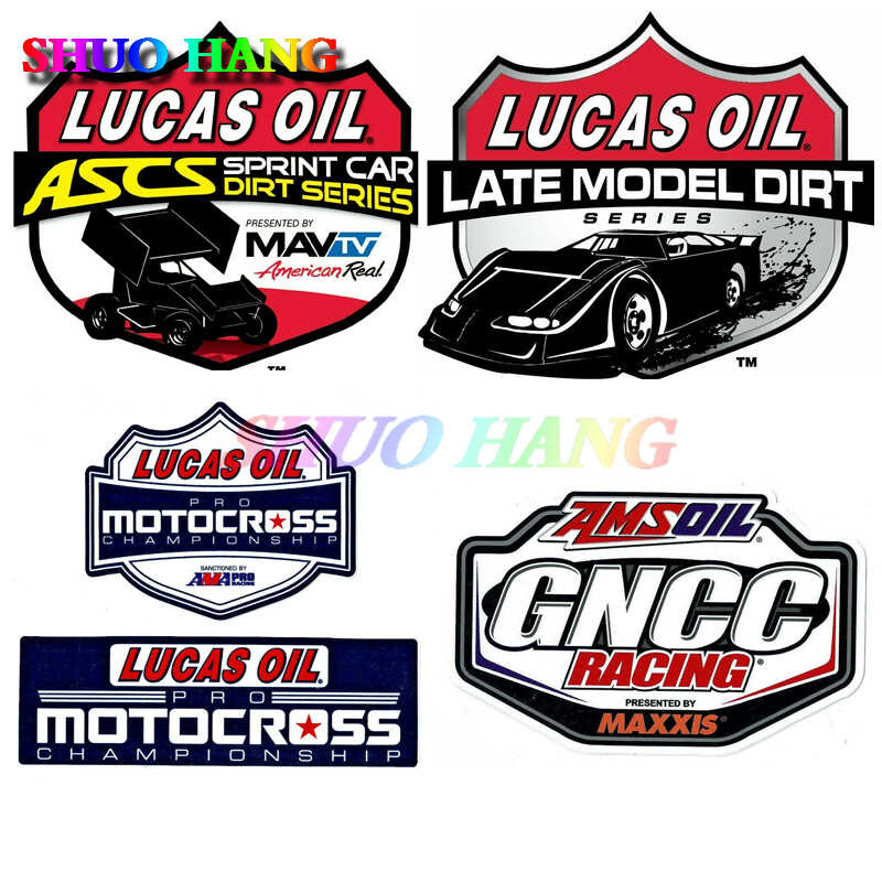 Oil Pro Lucas Off-Road Model Dirt Series Sticker Die Cut Vinyl Auto ...