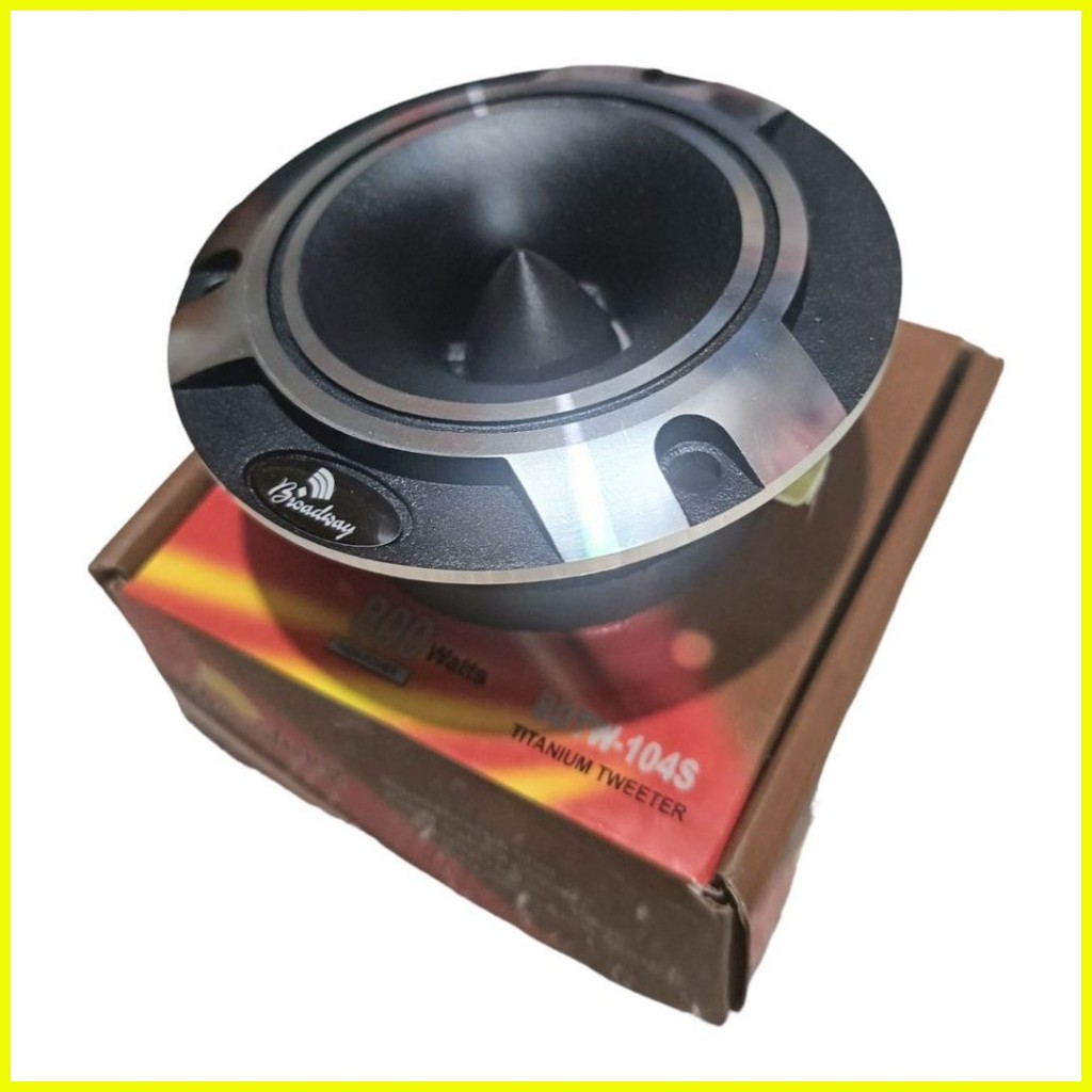๑ ☃ 800 watts 4inch Bullet Tweeter with CAPACITOR Broadway tweeter BDTW ...