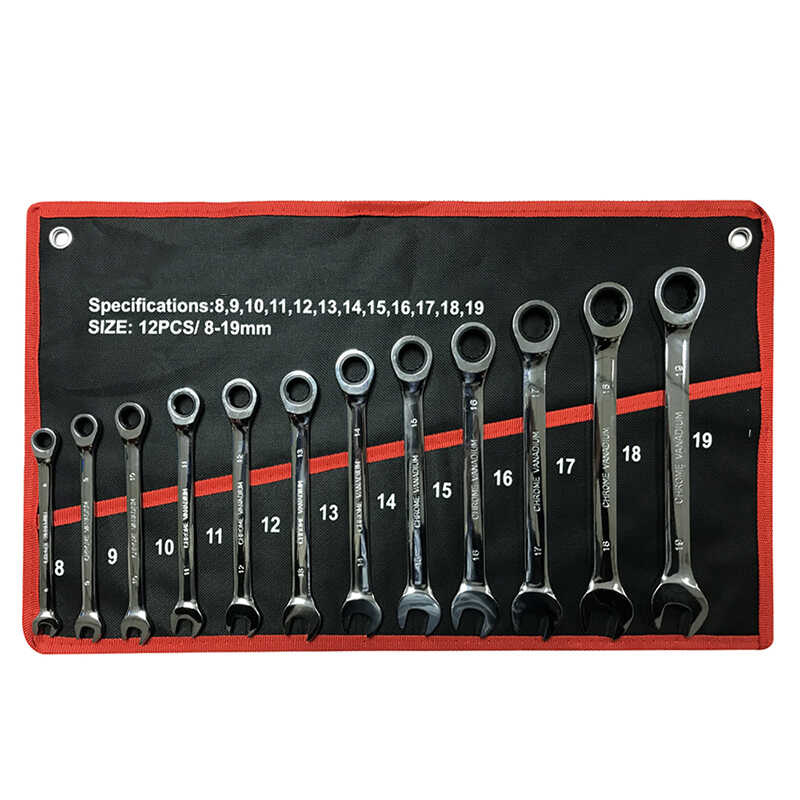 Fixed Head Key Set,Ratchet 72 Teeth Car Repair Tools,,Universal