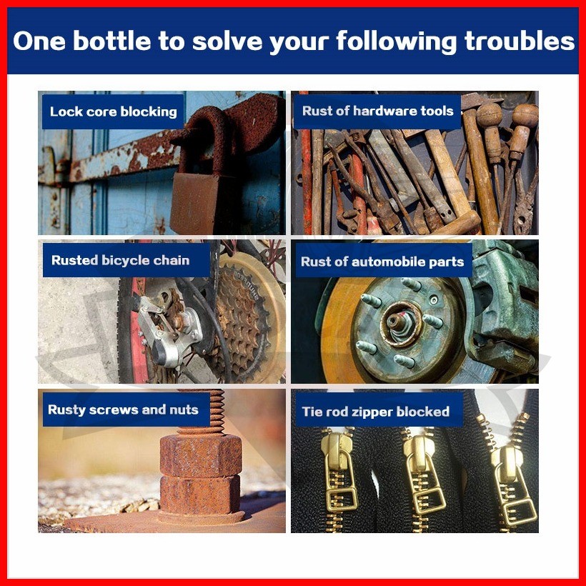 Original Rust Remover Spray Oil Bike Degreaser Car