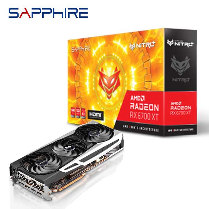 Gamit Ang Sapphire RX 6700 XT Nitro + Rx6700xt 6700Xt Graphics Card AMD ...