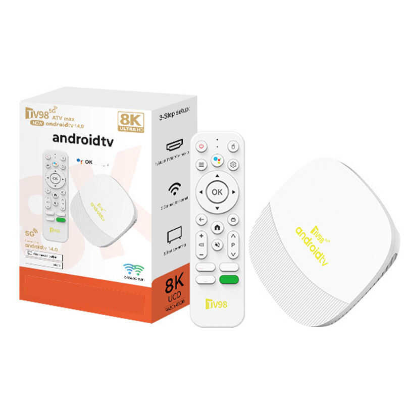 COD TV ATV MAX Set Top Allwinner H Android K Box BOX Bluetooth Voice ...