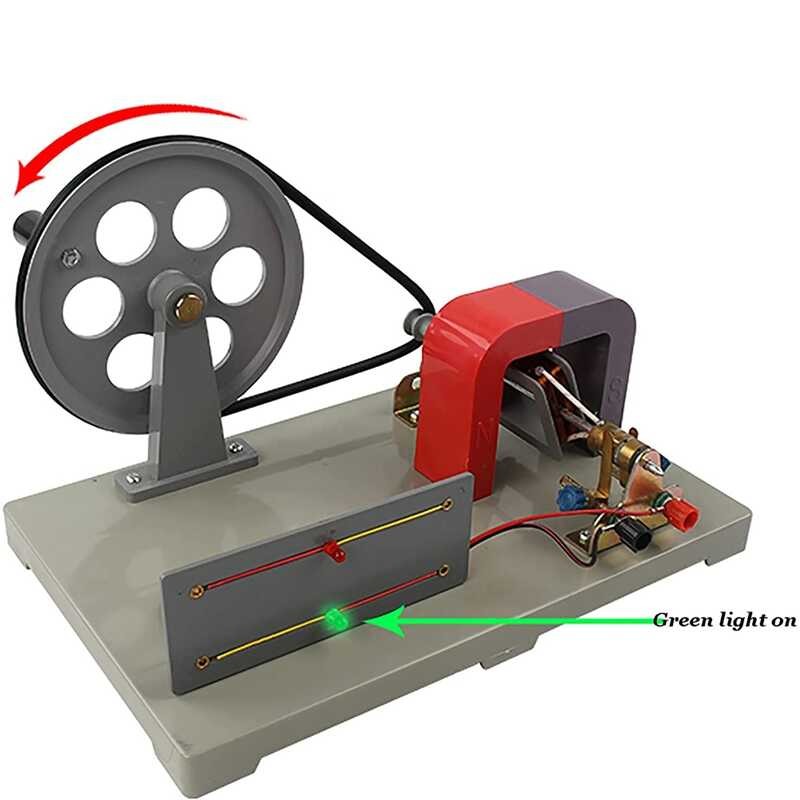 Hand AC and DC Crank Model, Demonstration Motor Activity Model,Device ...
