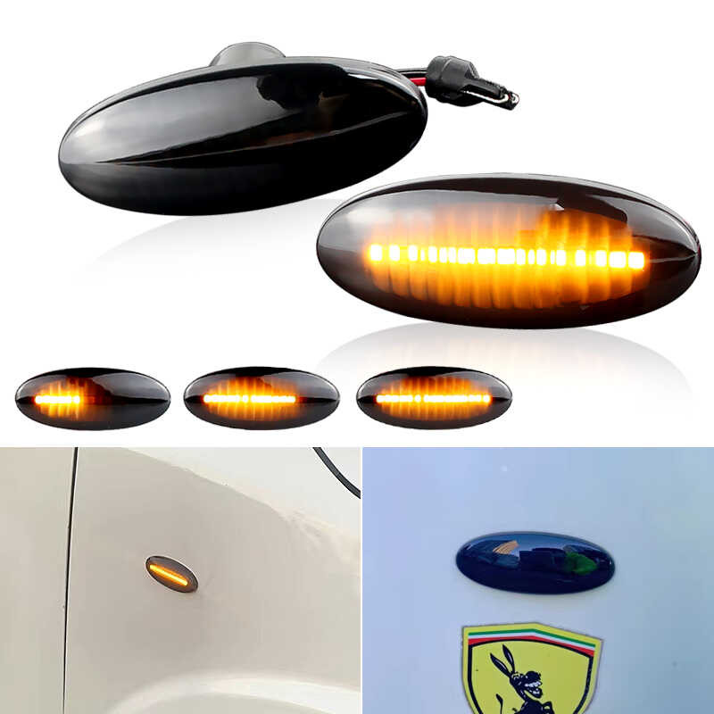 ai X-Trail Classic Sylphy Modified LED Flowing Water Light Fender Edge ...