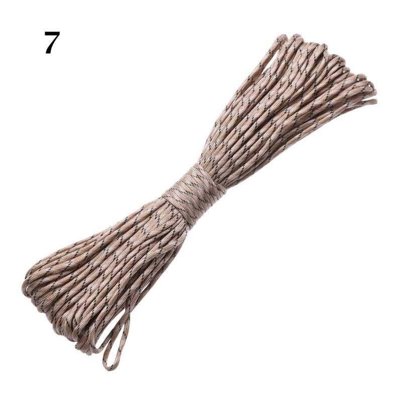 Paracorde 550 4mm, Cordelette 30 Mètres, Paracord Corde de Survie