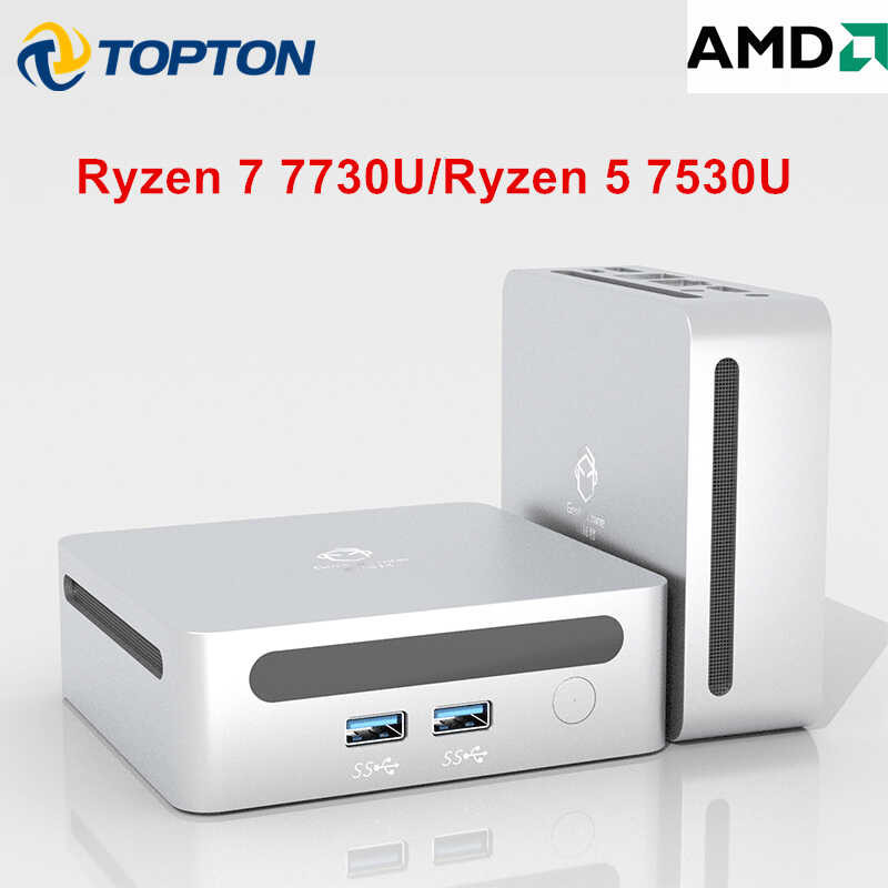 AMD Mini PC Ryzen 9 5900Hx R7 7730U Metal Case Windows 11 2Xddr4 ...