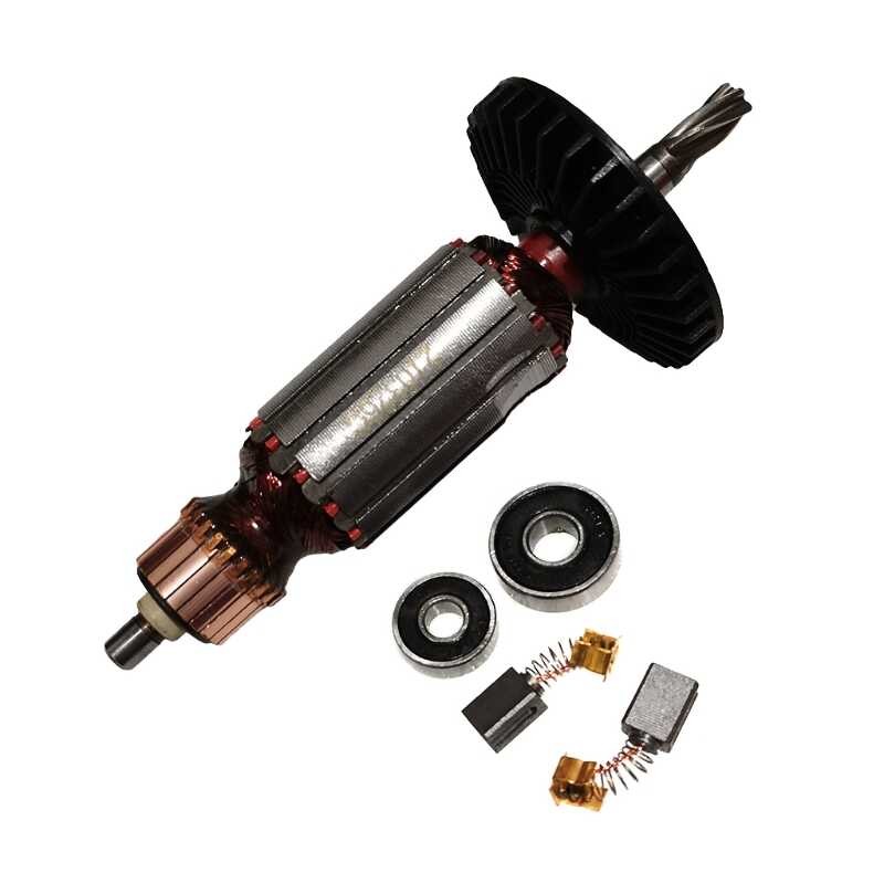 Replacement 5 Teeth Ac220240V Hammer Drill Armature Rotor For Makta