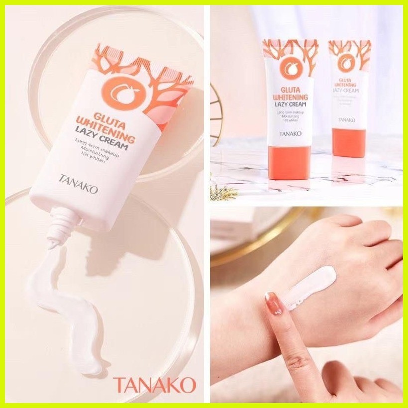 FDA TANAKO Glutathione Whitening Cream Facial Cream Lazy Cream BB Cream ...