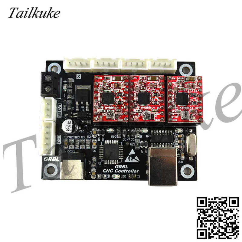 Small DIY Laser Engraving Hine TwoAxis ThreeAxis CNC GRBL System