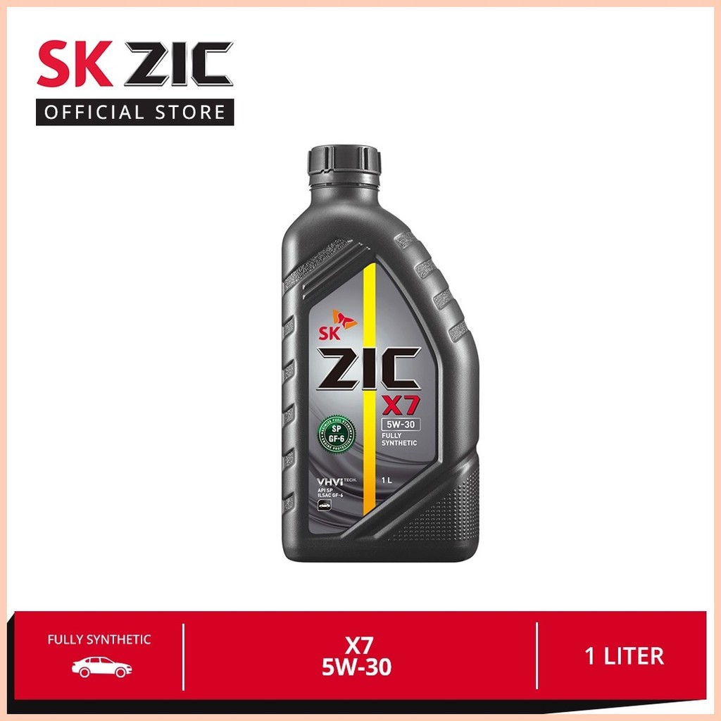 ☎ SK ZIC X7 5W30 Fully Synthetic Engine Oil 1 Liter Shopee Philippines
