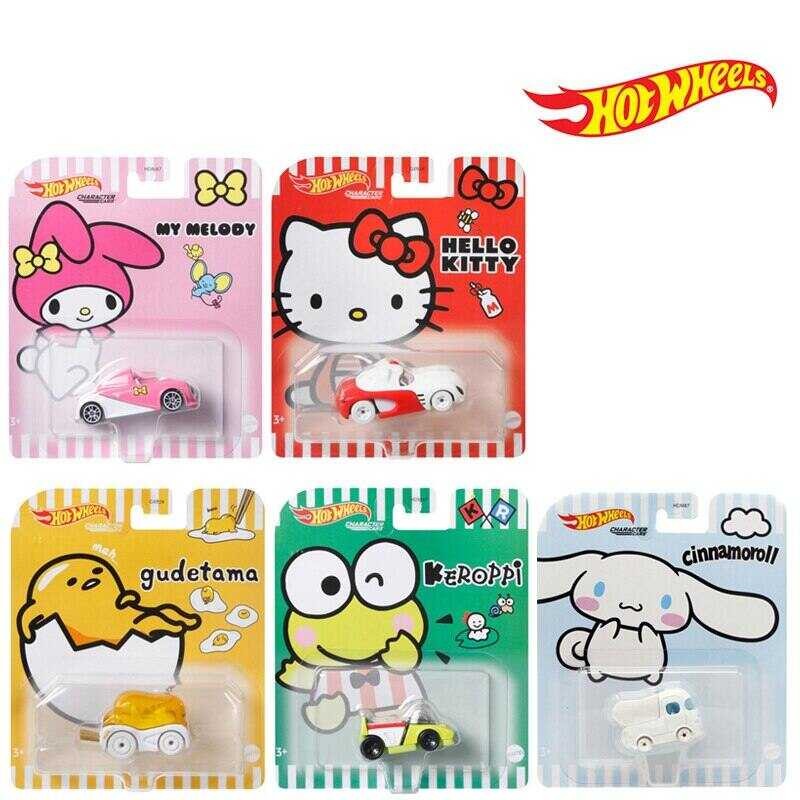 Wheels Hot ☍ Toys Hdm87 Character Cars Sanrio Collection Hello Kitty My ...