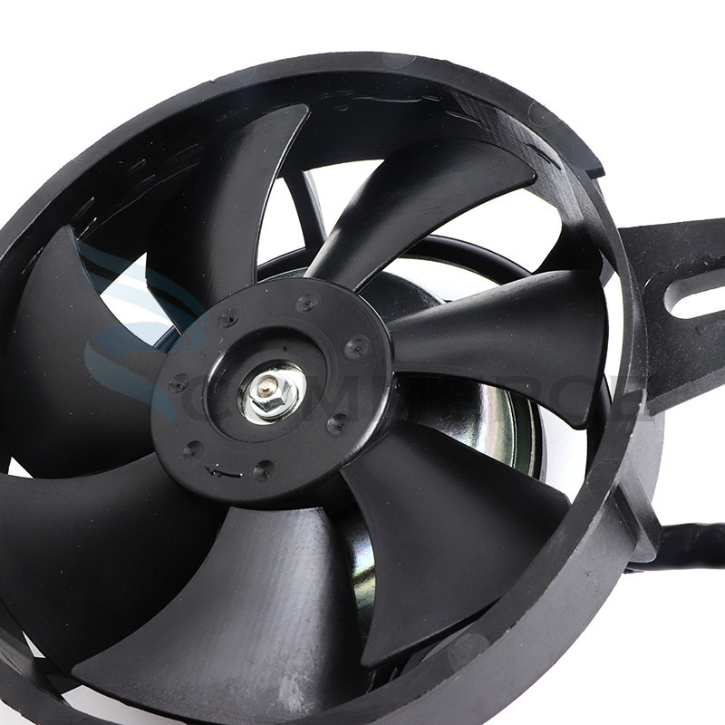 12V Motorcycle Cooling Fan Electric Radiator Engine Oil Cooler Suitable ...