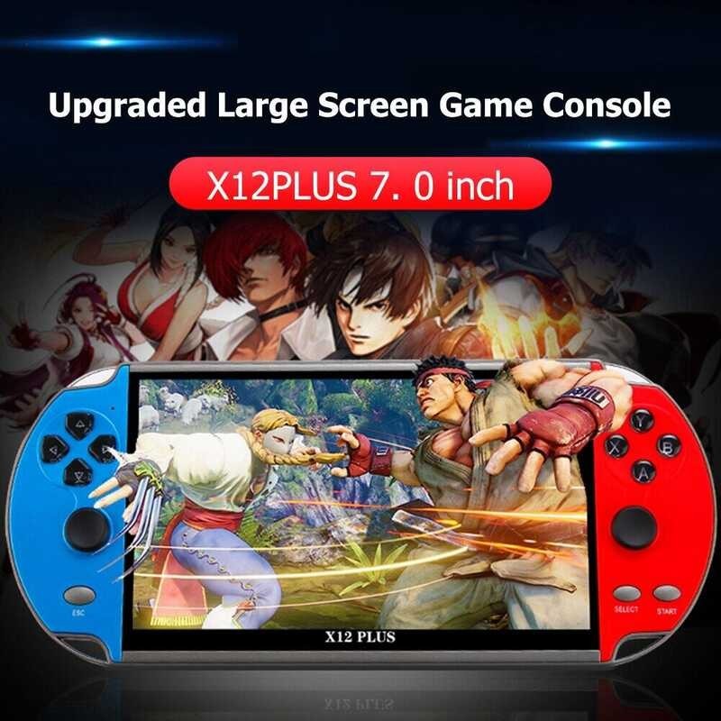 Φ Φ Console Game PSP X7/X7 Plus/X12 PLUS Retro Gamepad 8Gb 4.3Inch/5.1 ...