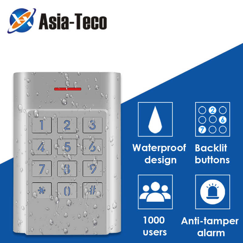 Standalone Ip66 Waterproof Control Keypad Zinc Alloy Kaso Security ...