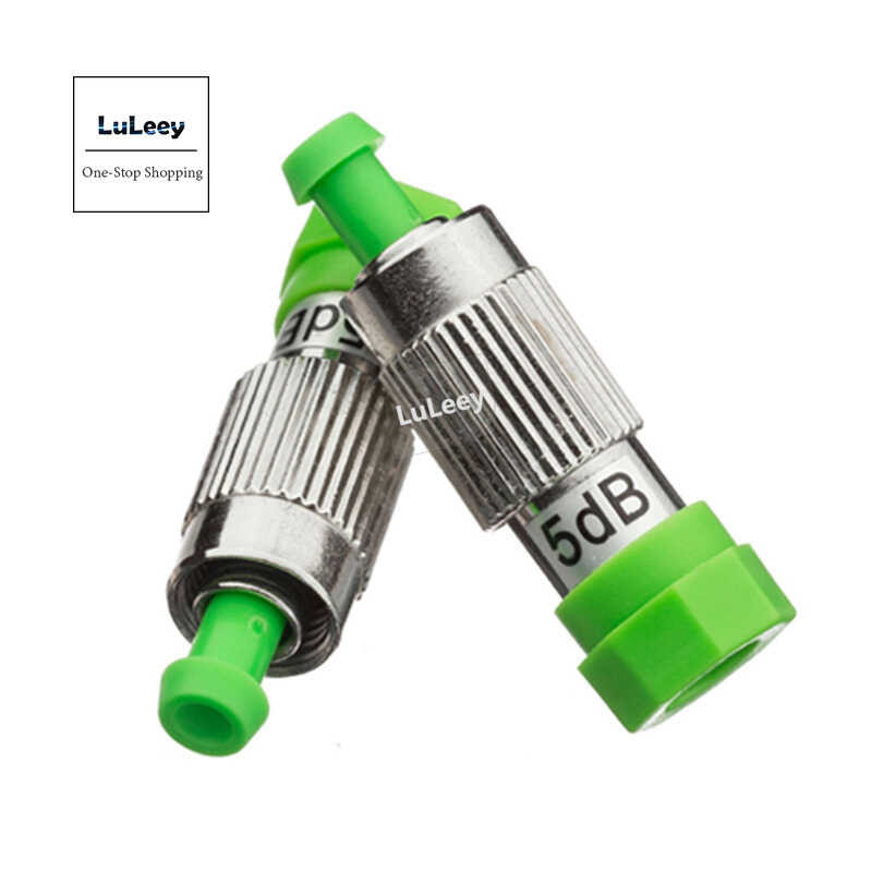 FC APC 2pcs Flange Connector Fiber Attenuator 5DB Return 60dB Insertion ...