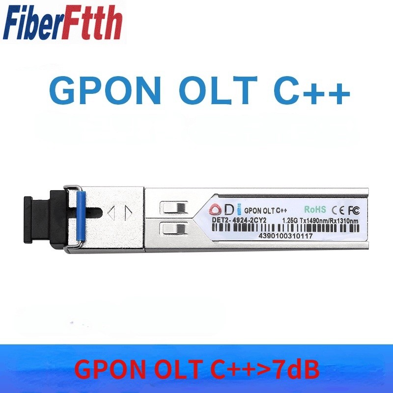 ☂ ♞,♘Vsol GPON OLT SFP Modules with Singlemode Single fiber Tx 1490nm ...