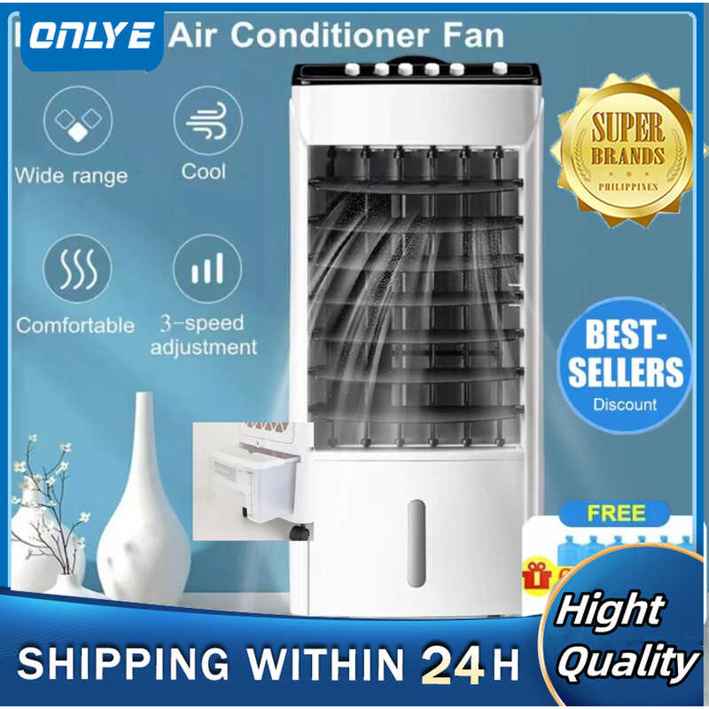 Air Cooler Portable Evaporative Dual Water Tank Remote Control Casters