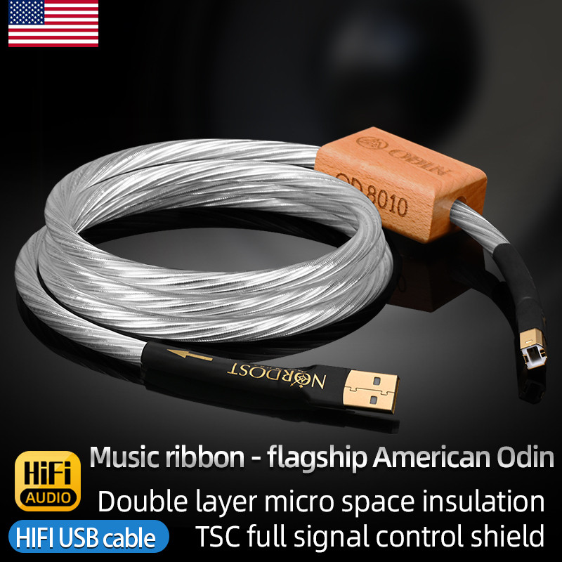 ODIN Hifi USB OTG Cable Stereo 7N OCC and Pure silver Shield Type AC