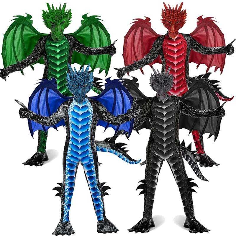 Yy 2025 New Arrival Jumpsuit With Wing And Halloween Outfit Child Boys ...