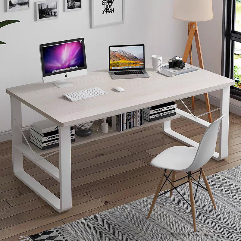 ️COD️120CM Computer Table Study Table Office Table Desk Bedroom Office ...