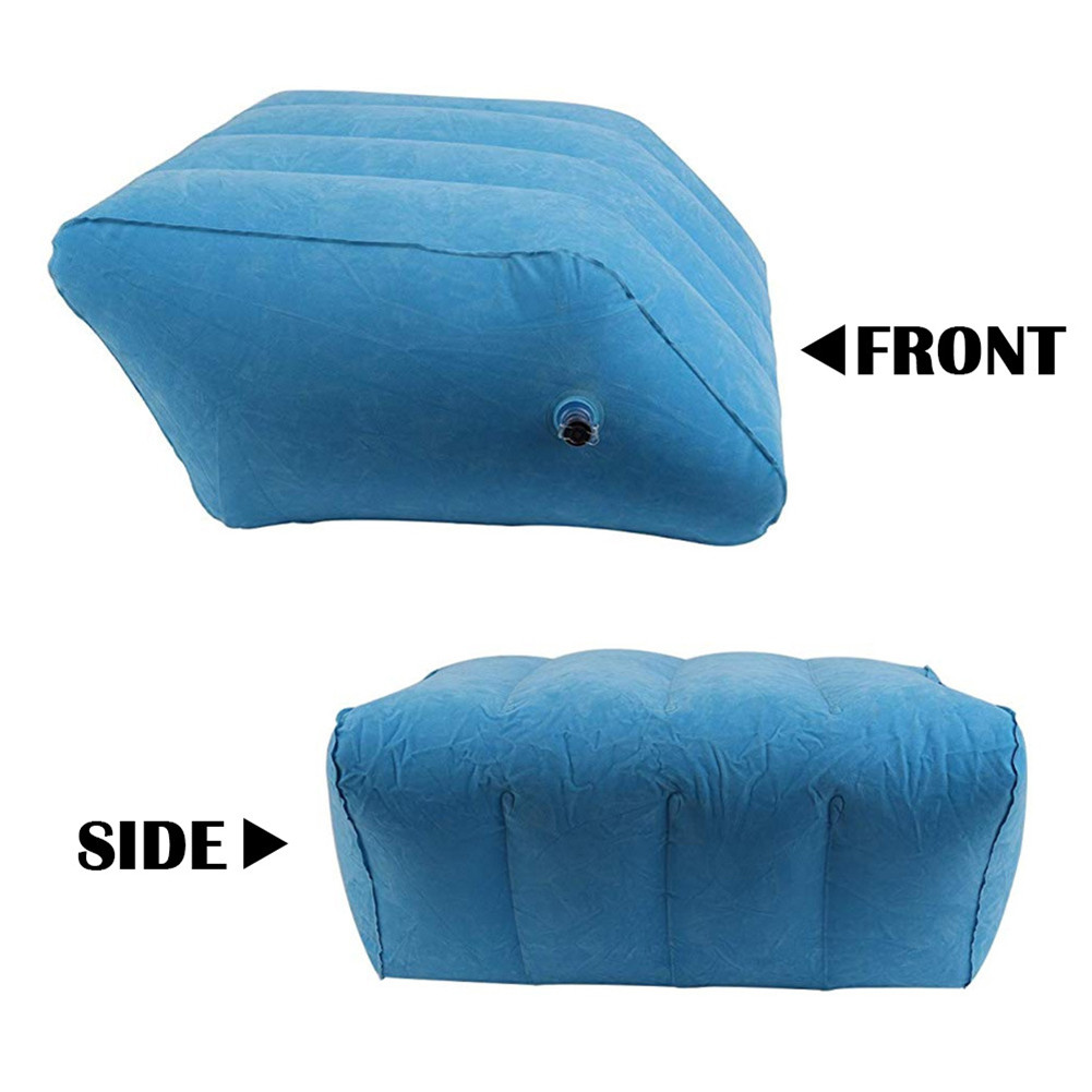 Sleeping Memory Foam Positioner Pillows Iatable Leg Pillow Portable PVC