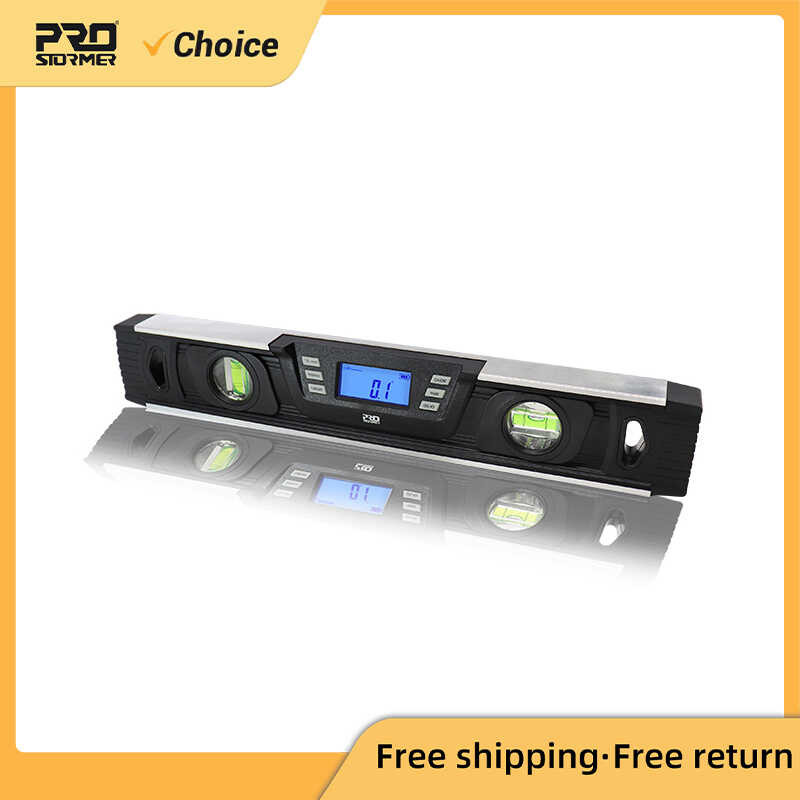 Electronic Incometer Protractor Angle Finder 40cm LCD Screen Magnets ...