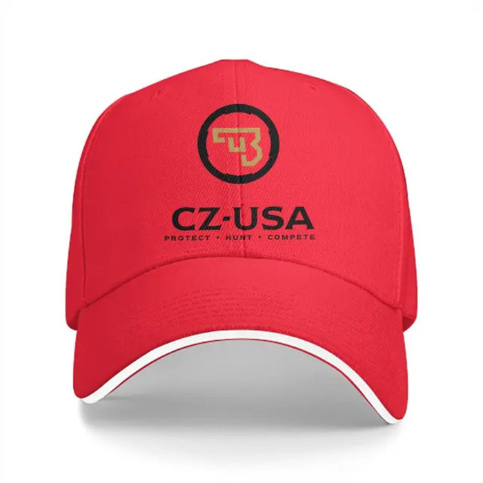 Summer Cap Sun Visor Tacticals Hip Hop Caps CZ USA Gun Cowboy Hat Peaked Hats