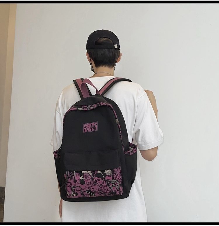 Style Backpack[Super Promotion!] Vintage Sense Schoolbag Female Simple