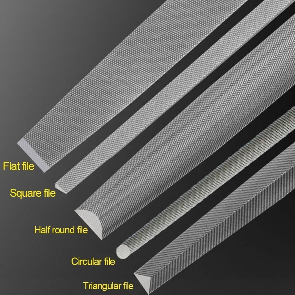 6/8Inch Flat Saw File High Hardness Middle Tooth Steel Steel Files ...